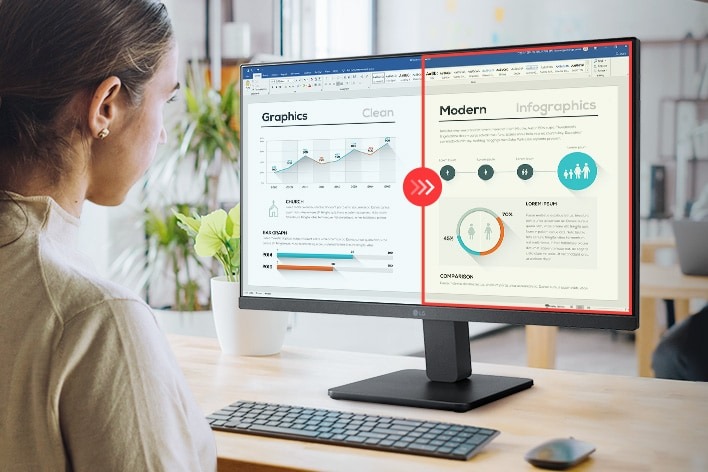 Màn Hình LG 24MR400-B.ATVQ 24 inch FHD IPS 100Hz FreeSync