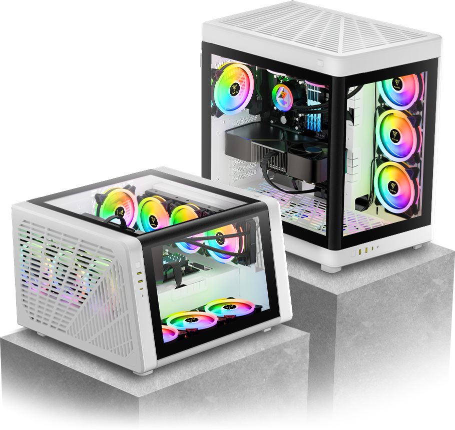 Vỏ Máy Tính Case Gamdias NESO P1 W