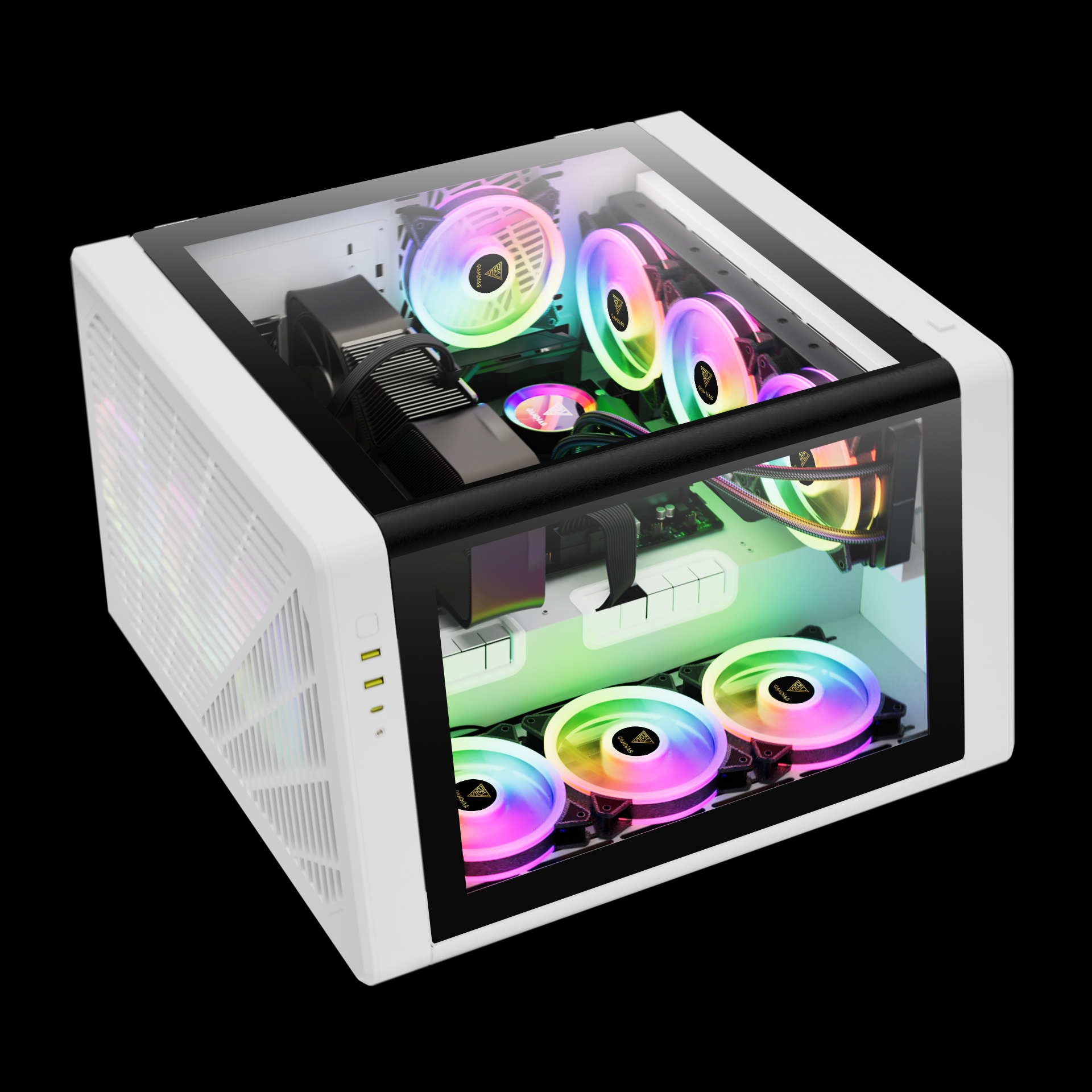 Vỏ Máy Tính Case Gamdias NESO P1 W