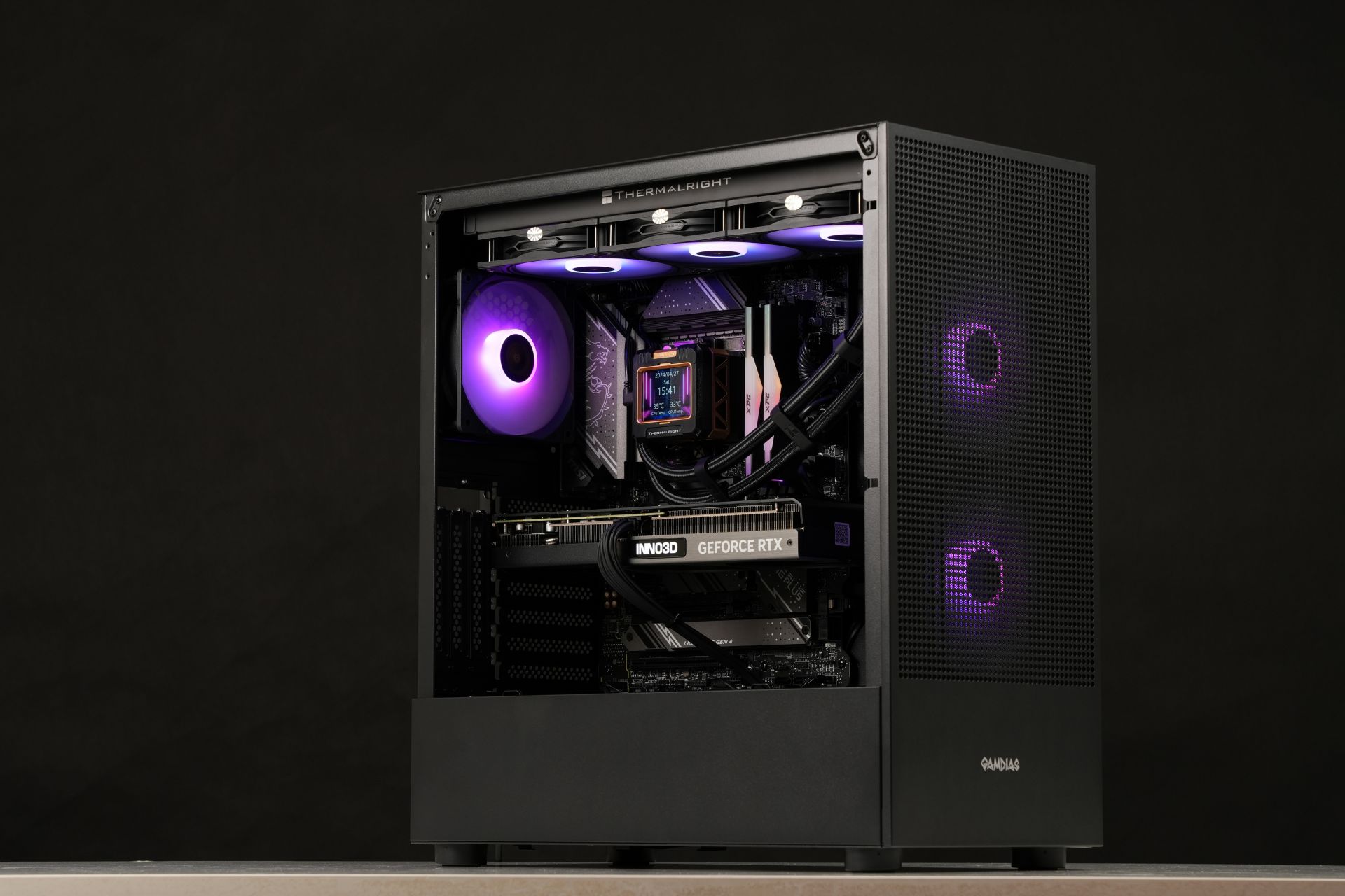 Vỏ máy tính Gamdias Talos E3 Mesh Elite Black