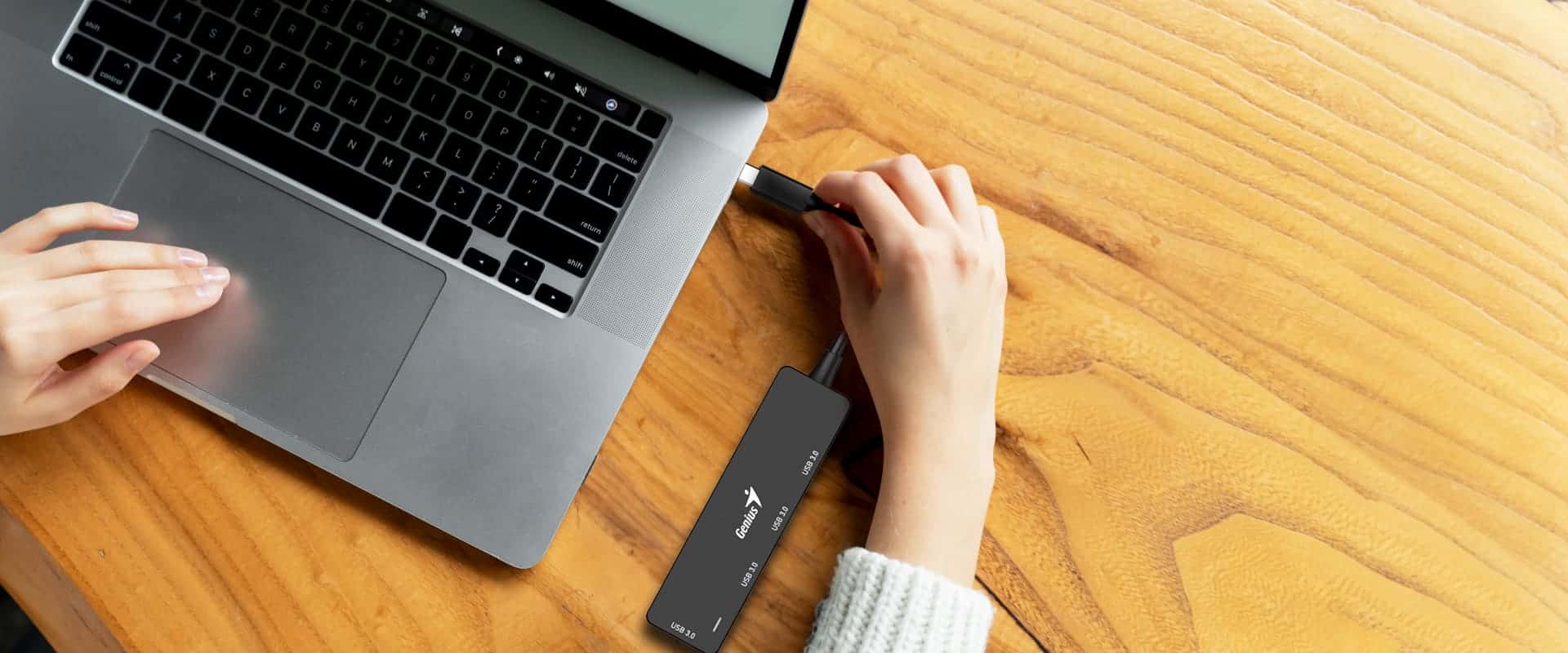 Bộ chia Hub USB 3.0 Genius UH-400