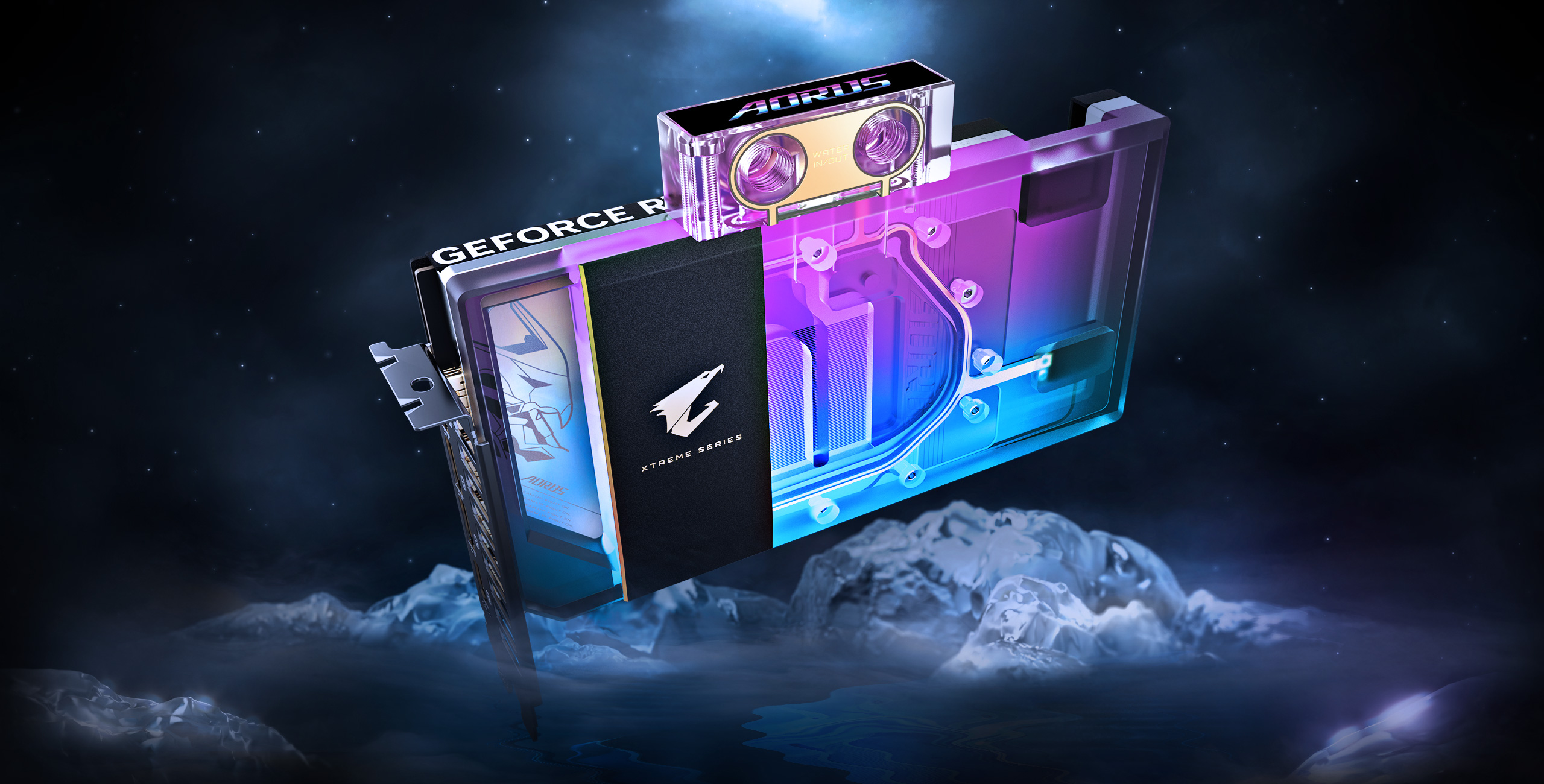 Card Màn Hình Gigabyte AORUS GeForce RTX 5080 XTREME WATERFORCE WB 16G