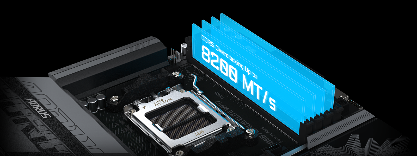 Bo Mạch Chủ Mainboard Gigabyte B850 AORUS ELITE WIFI7