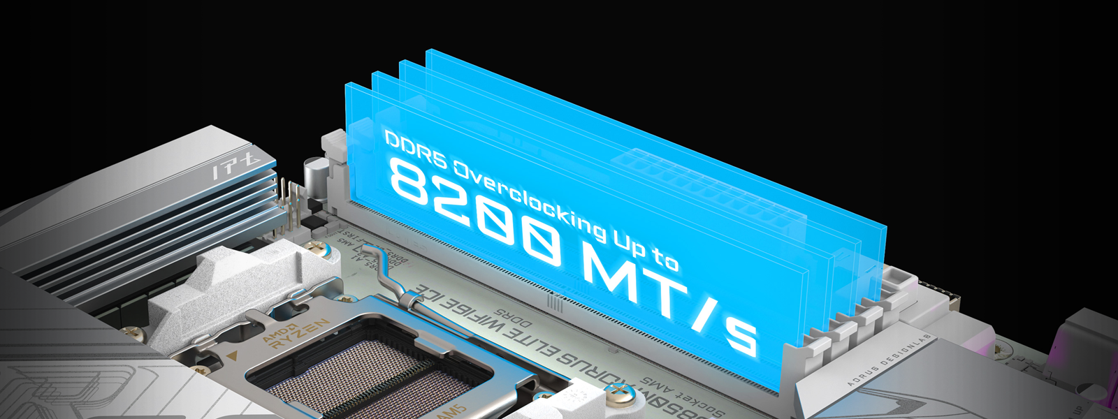 Bo Mạch Chủ Mainboard Gigabyte B850M AORUS ELITE WIFI6E ICE