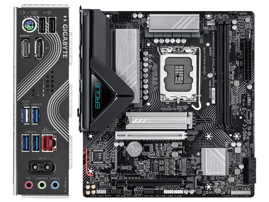 Bo mạch chủ Gigabyte B860M EAGLE WIFI6