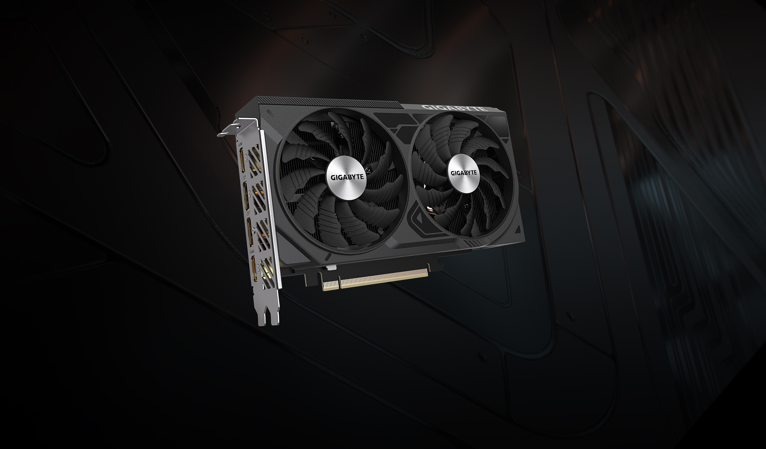 Card màn hình Gigabyte GeForce RTX­­ 4060 Ti Windforce OC 16G (GV-N406TWF2OC-16GD)