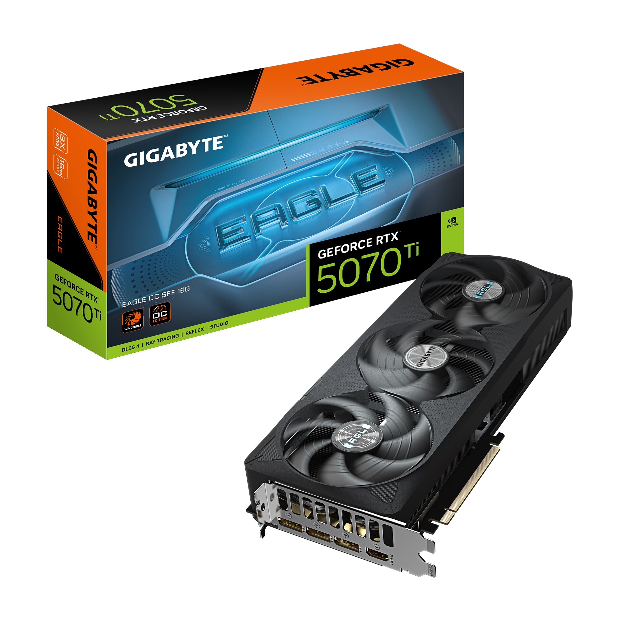 Card Màn Hình Gigabyte GeForce RTX 5070 Ti EAGLE OC SFF 16GB GDDR7