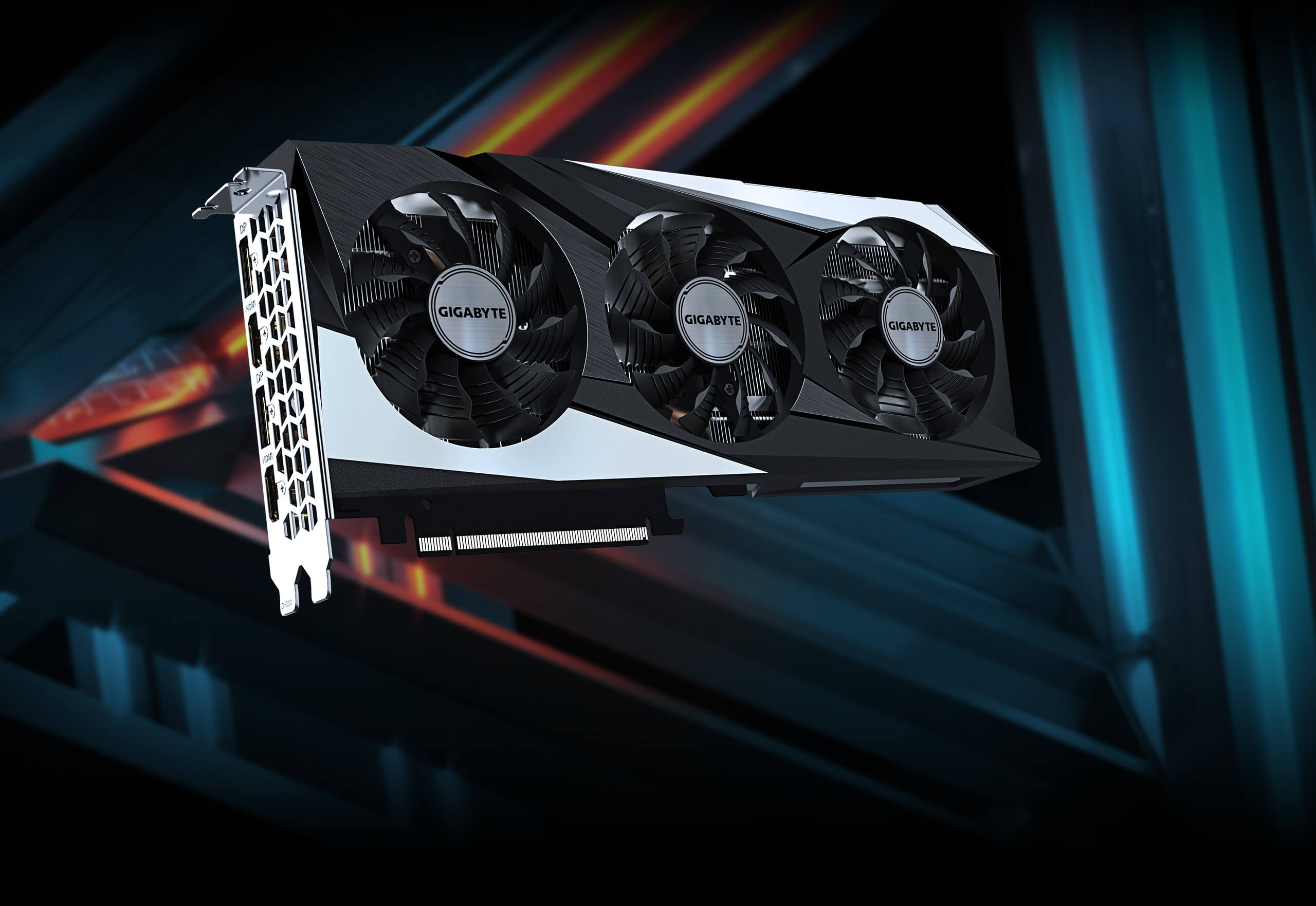 Card màn hình Gigabyte GeForce RTX 3060 Gaming OC 12G 3 Fan V2 GDDR6