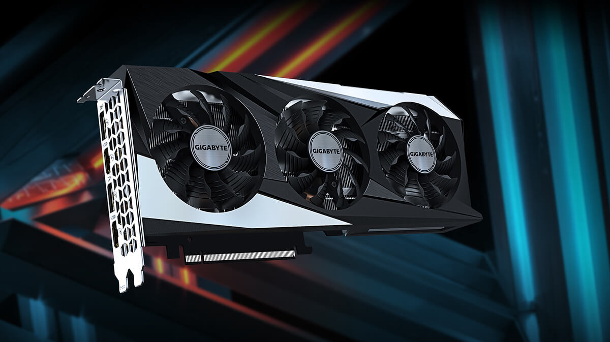 Card màn hình Gigabyte GeForce RTX 3060 Gaming OC 12G 3 Fan V2 GDDR6