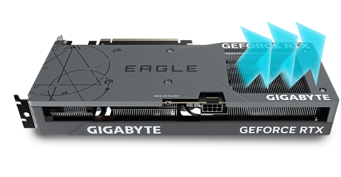 Card màn hình GIGABYTE GeForce RTX 4060 Ti EAGLE OC 8GB GDDR6 (GV-N406TEAGLE OC-8GD)