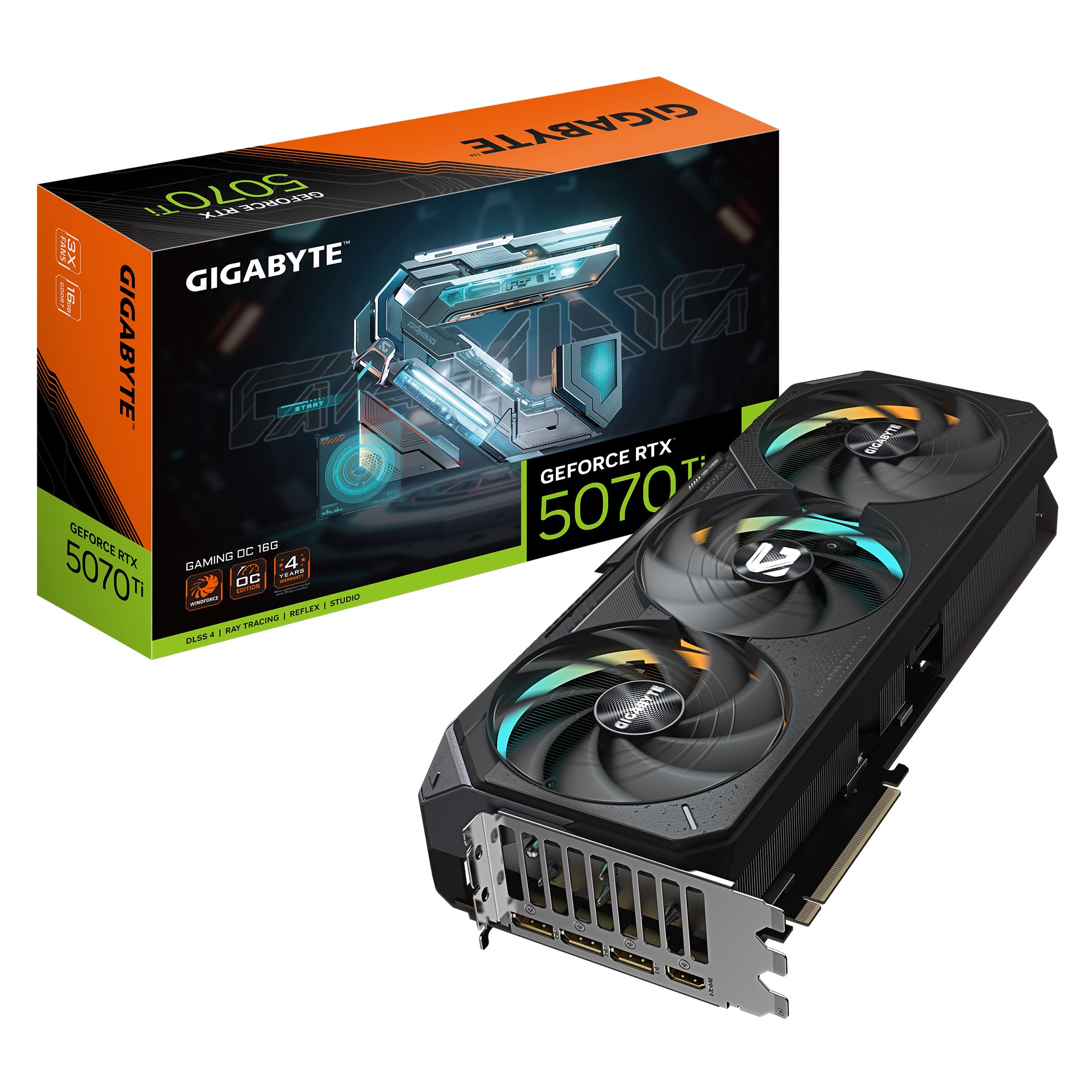 Card Màn Hình Gigabyte GeForce RTX 5070 Ti GAMING OC 16GB GDDR7