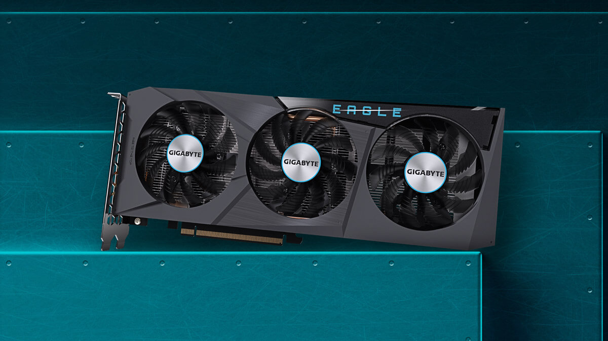 Card màn hình Gigabyte Radeon RX 6600 Eagle 8GB GDDR6