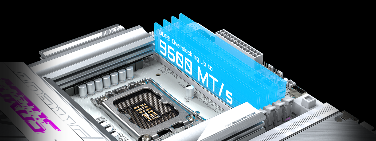 Bo Mạch Chủ Mainboard GIGABYTE Z890 AORUS ELITE X ICE