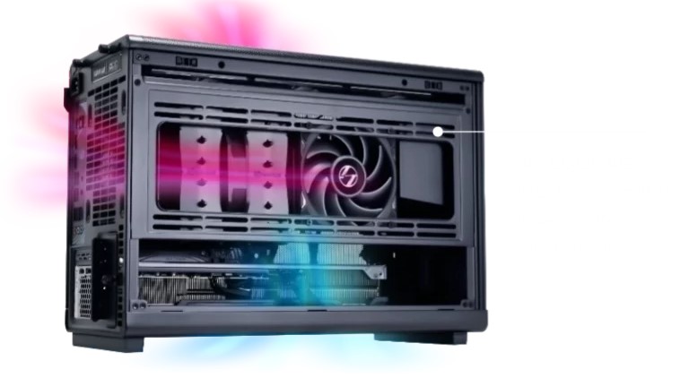 Vỏ Case Lian Li DAN A3-mATX - Wood 