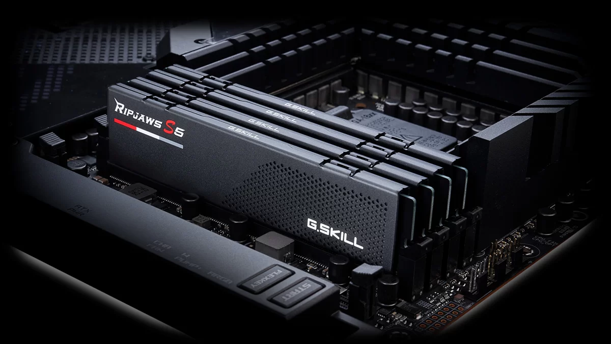 Ram PC G.Skill Ripjaws S5 32GB 5600MHz DDR5 (16GBx2) Black