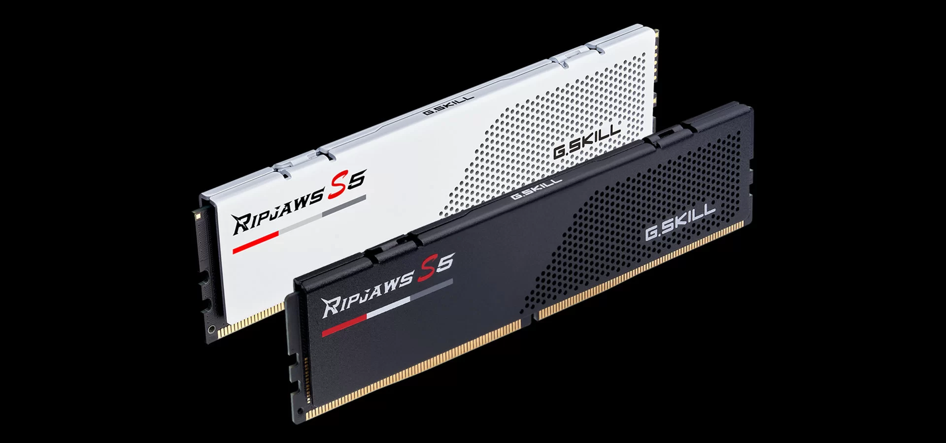 Ram PC G.Skill Ripjaws S5 32GB 5600MHz DDR5 (16GBx2) White