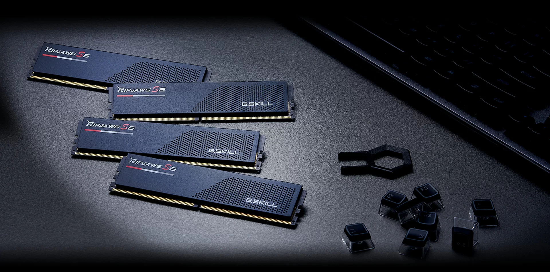 Ram PC G.Skill Ripjaws S5 32GB 5600MHz DDR5 (16GBx2) Black