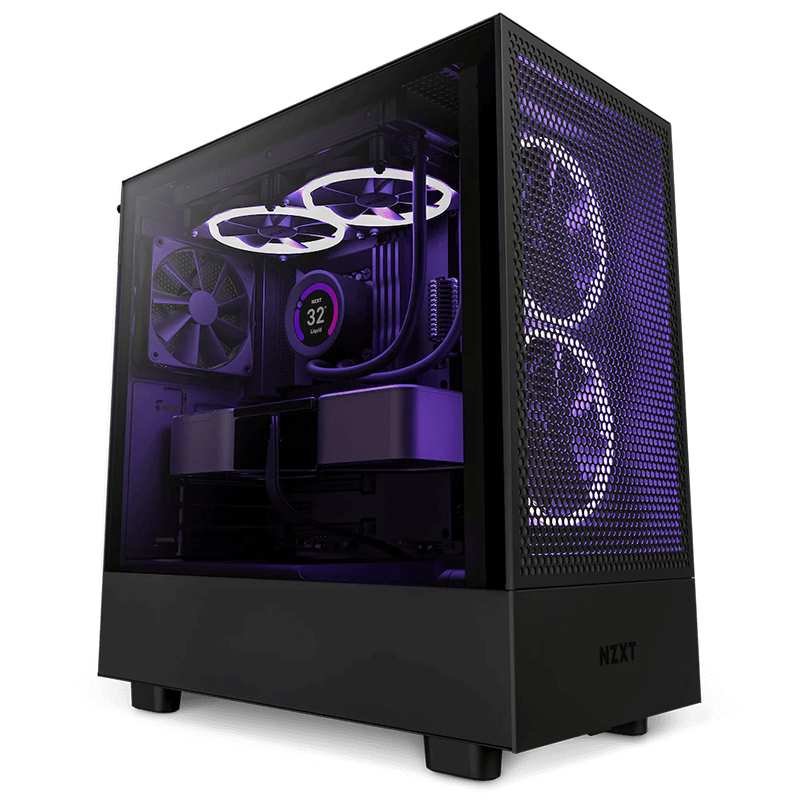 Vỏ máy tính NZXT H5 Flow Black