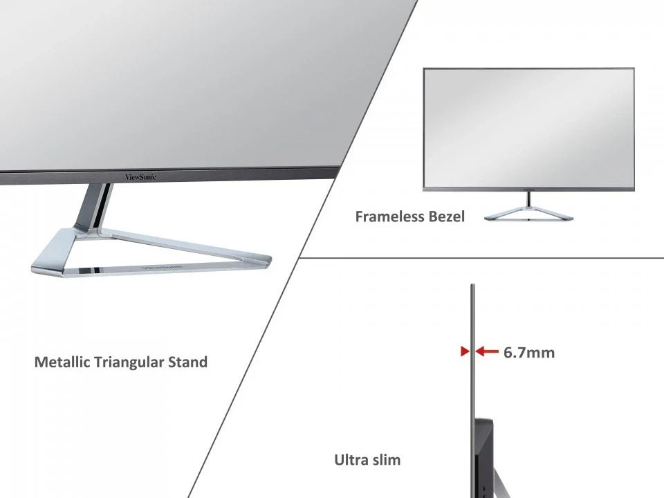 Màn Hình ViewSonic VX3276-MHD-3 32 inch FHD IPS 75Hz