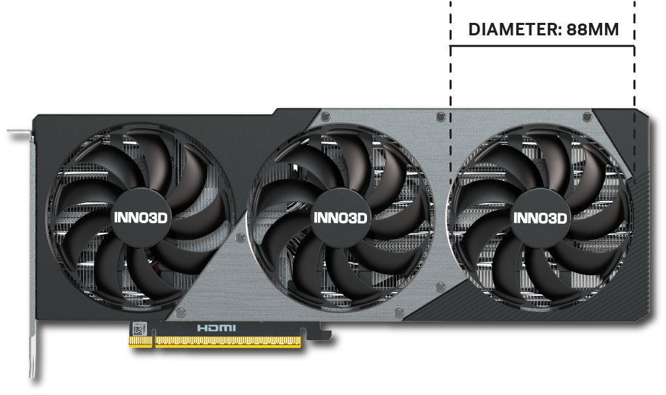 Card Màn Hình Inno3D GeForce RTX 5070 X3 OC 12GB GDDR7