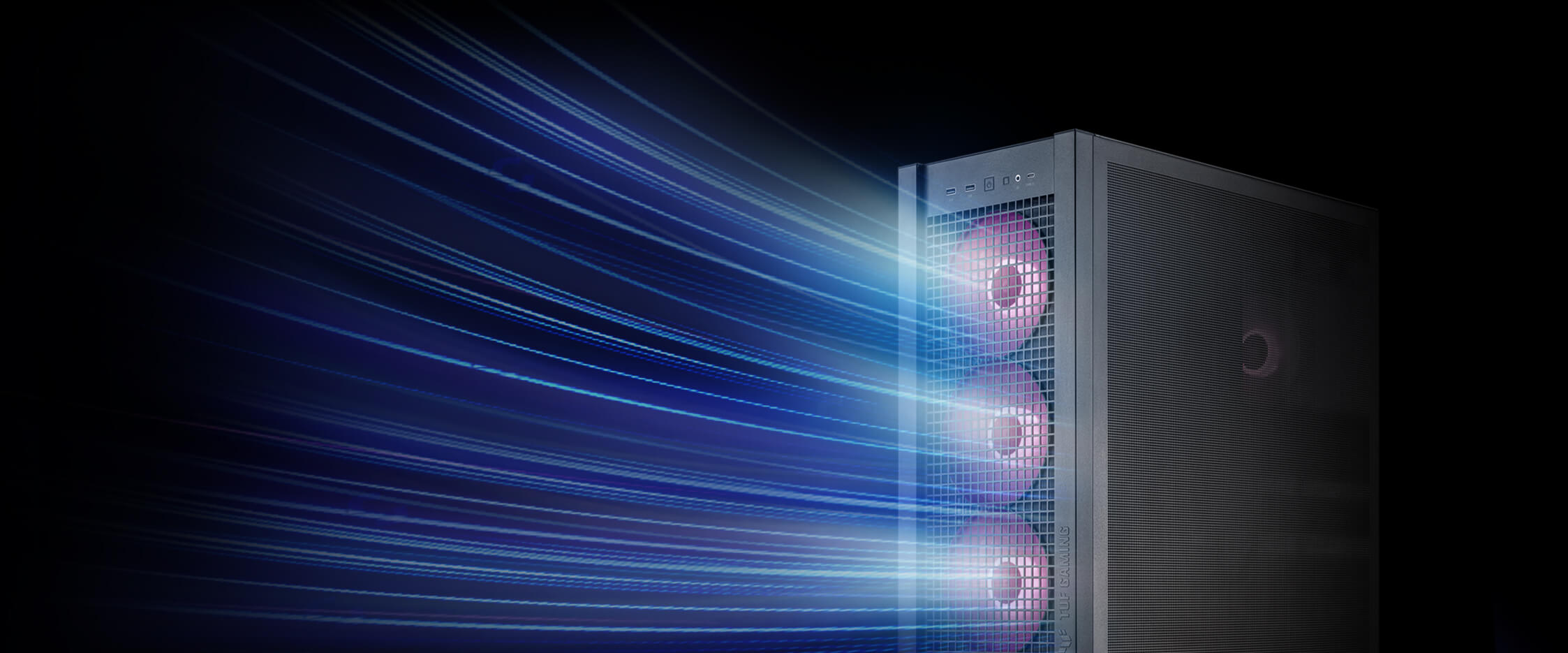 Vỏ Case ASUS TUF Gaming GT302 ARGB Black