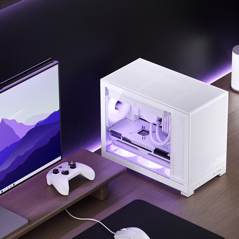 Vỏ Máy Tính Jonsbo D32 STD Micro ATX White