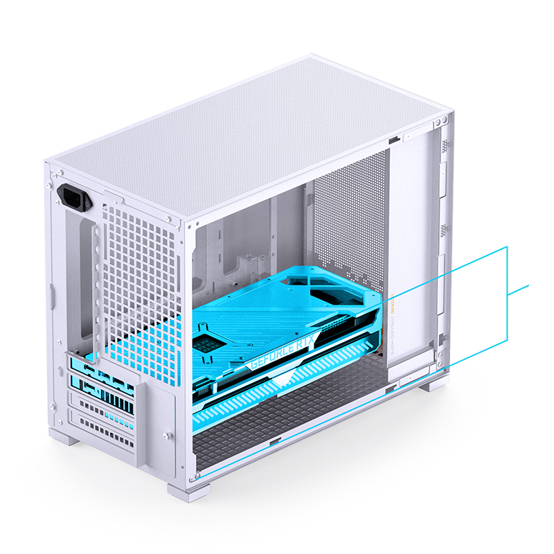 Vỏ Máy Tính Jonsbo D32 STD Micro ATX White