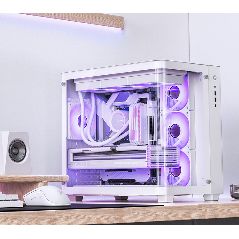 Vỏ máy tính Jonsbo TK-3 White