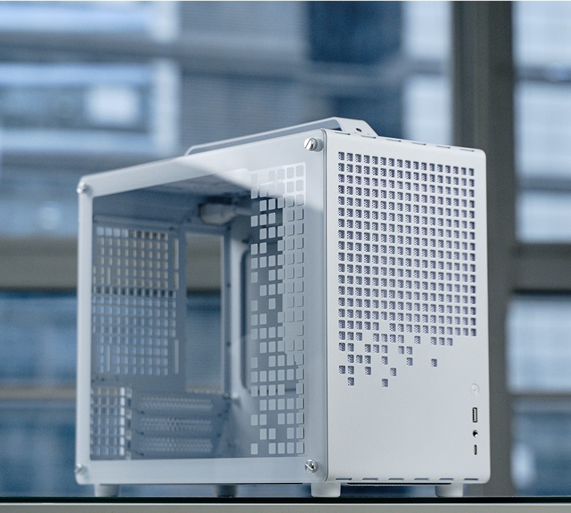 Vỏ Máy Tính Jonsbo Z20 Micro ATX White ( Có Tay Cầm )