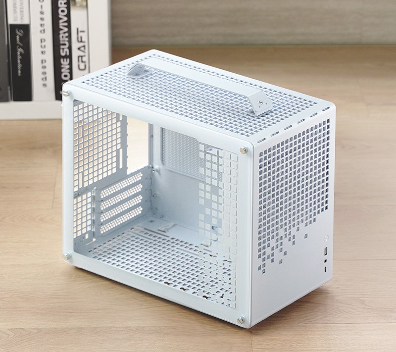 Vỏ Máy Tính Jonsbo Z20 Micro ATX White ( Có Tay Cầm )