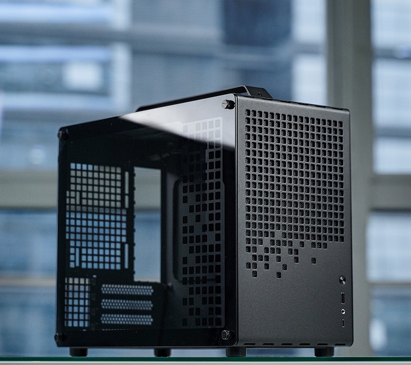Vỏ Máy Tính Jonsbo Z20 Micro ATX Black ( Có Tay Cầm )