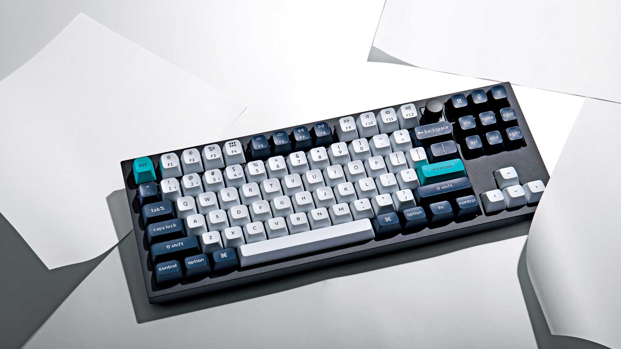 Bàn Phím Cơ Không Dây Keychron Q3 Max Carbon Black RGB Knob Hotswap (Gateron Sw)