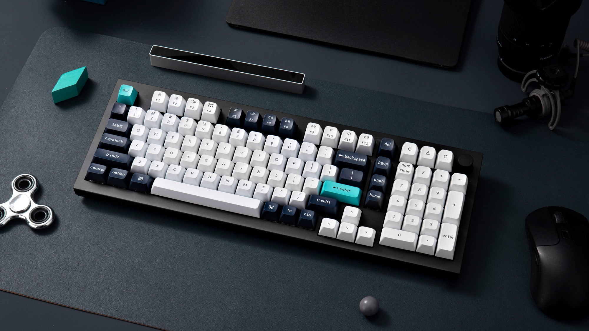 Bàn Phím Cơ Không Dây Keychron Q5 Max Carbon Black RGB Knob Hotswap (Gateron Sw)