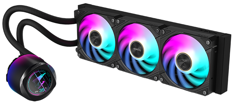 Bộ Tản Nhiệt Nước AIO GIGABYTE AORUS WATERFORCE X II 360 Black