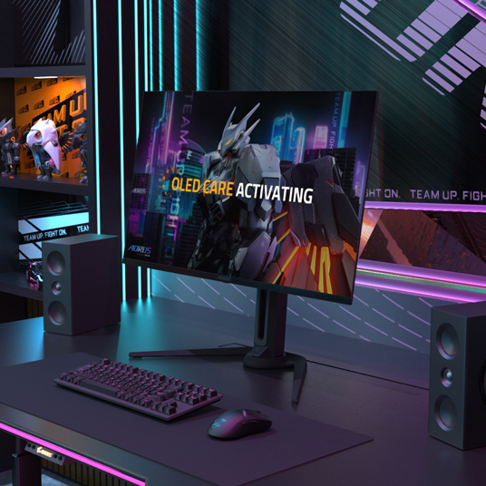 Màn Hình Gaming GIGABYTE AORUS FO27Q3 (2K - 27 Inch - OLED - QHD - 360Hz - 0.03ms)