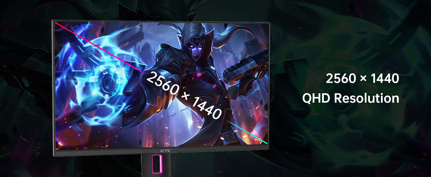 Màn Hình Gaming KTC H27T22S 27 Inch QHD Fast IPS 180Hz 1ms