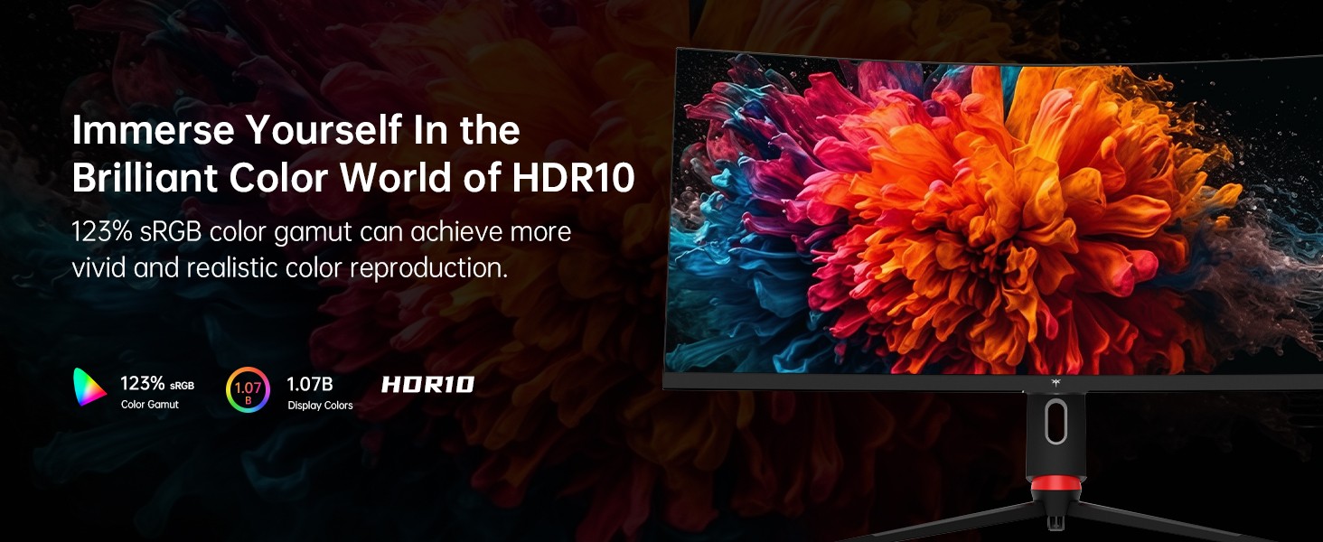 Màn Hình Gaming KTC H34S18S 34 Inch WQHD VA 165Hz 1ms