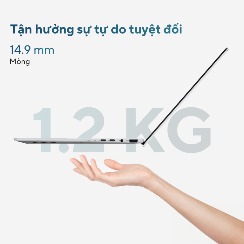 Laptop Asus Zenbook 14 OLED UX3405MA-PP588W (Ultra 5-125H | 16GB | 512GB SSD | Win 11 Home)