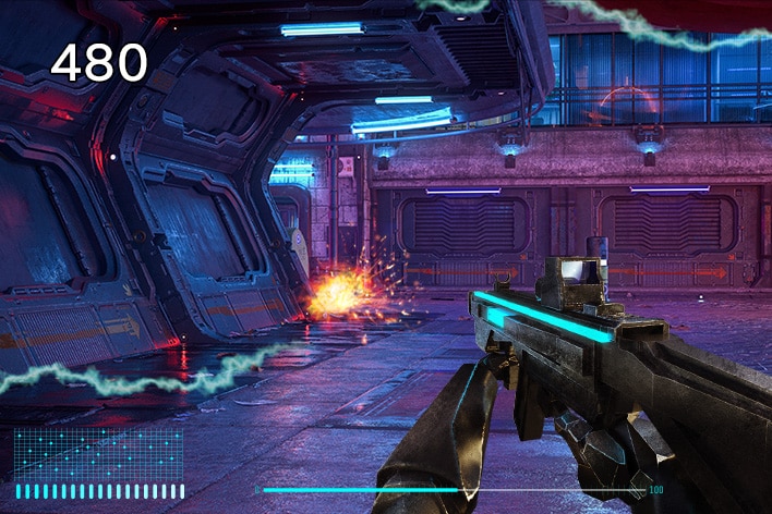 Màn Hình Gaming LG UltraGear 32GS95UV-B 32inch OLED UHD 4K OLED 240Hz/ FHD 480Hz 0.03ms