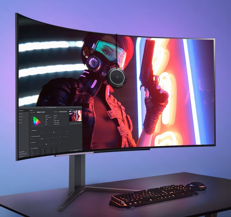 Màn Hình Gaming LG UltraGear 45GS95QE-B 45 inch WQHD OLED 240Hz 0.03ms