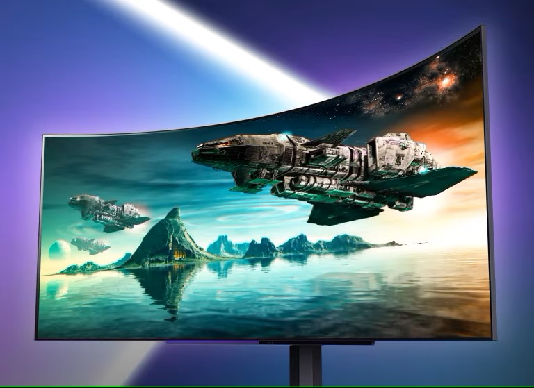 Màn Hình Gaming LG UltraGear 45GS95QE-B 45 inch WQHD OLED 240Hz 0.03ms