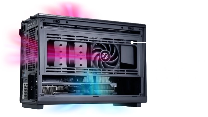 Vỏ Case Lian Li DAN A3-mATX - Black