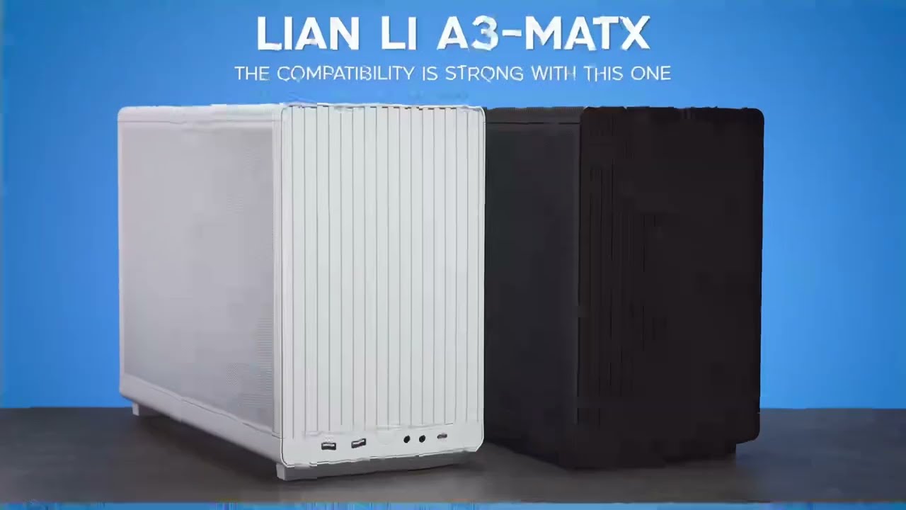 Vỏ Case Lian Li DAN A3-mATX - Black