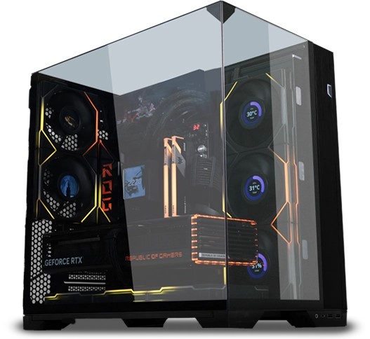 Vỏ Máy Tính Lian Li O11 VISION Compact BLACK