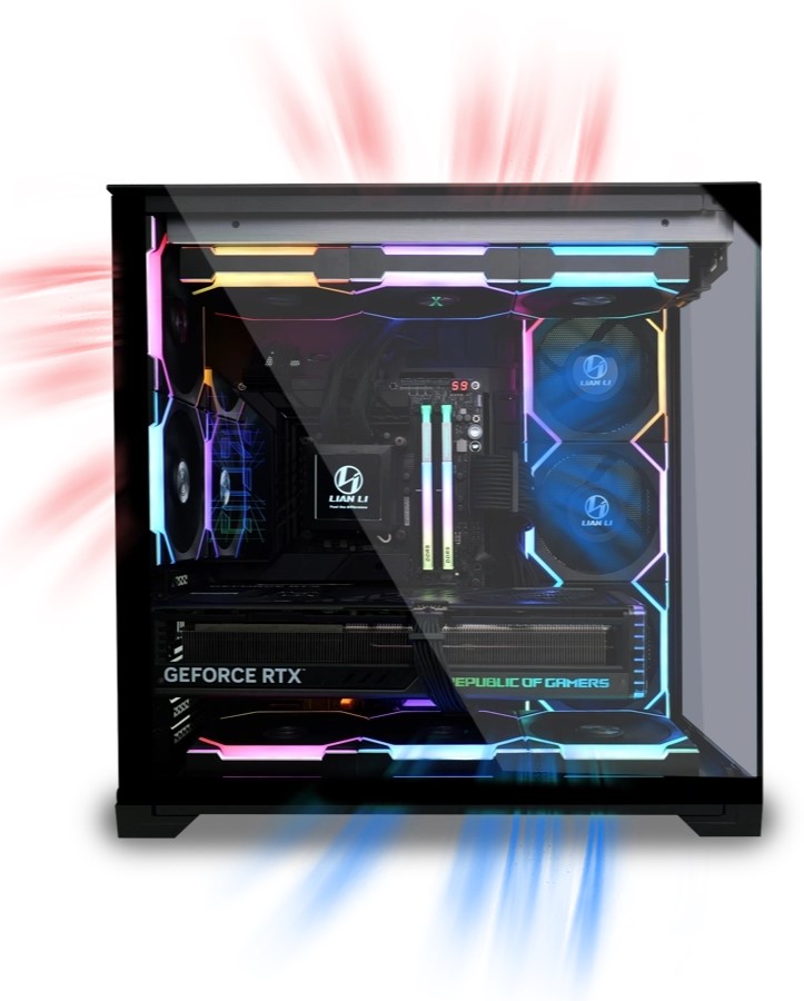 Vỏ Máy Tính Lian Li O11 VISION Compact BLACK