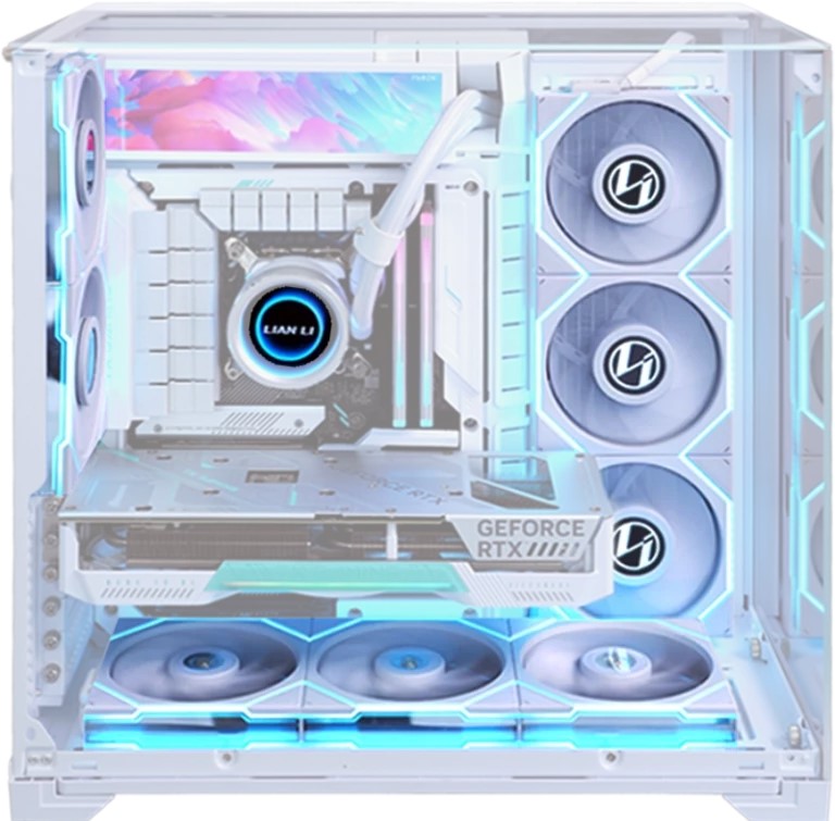 Vỏ Máy Tính Lian Li O11 VISION Compact WHITE