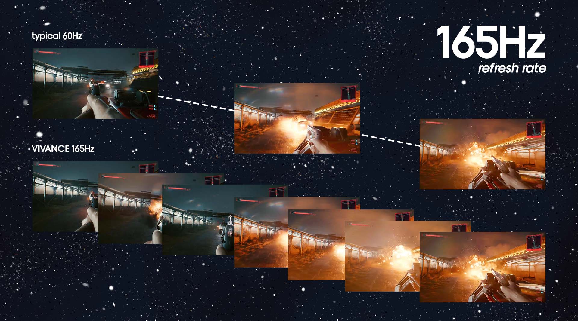 Màn Hình Gaming Galax Vivance-01 27 Inch 2K IPS 165Hz