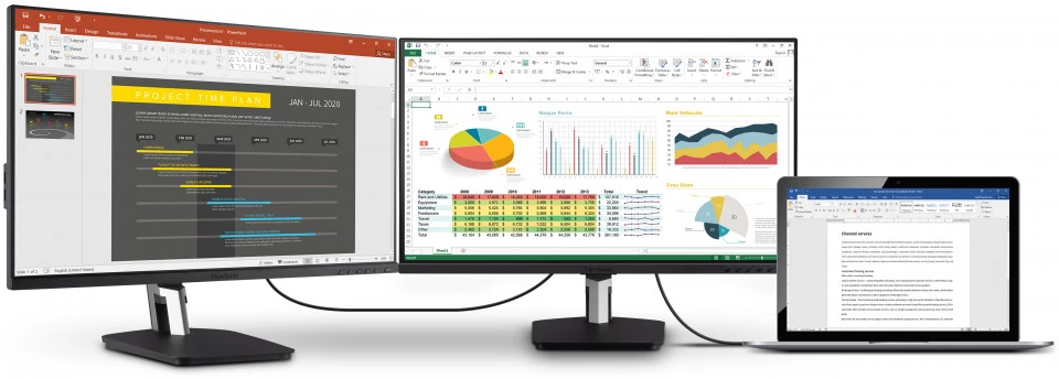 Màn Hình cảm ứng ViewSonic TD2455 24 inch FHD IPS 60Hz (HDMI, Displayport, VGA)