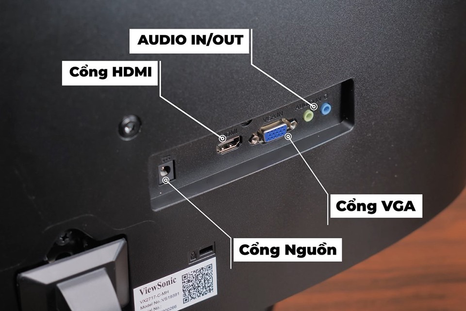 Màn Hình ViewSonic VX2717-C-MH 27 inch FHD VA 75Hz