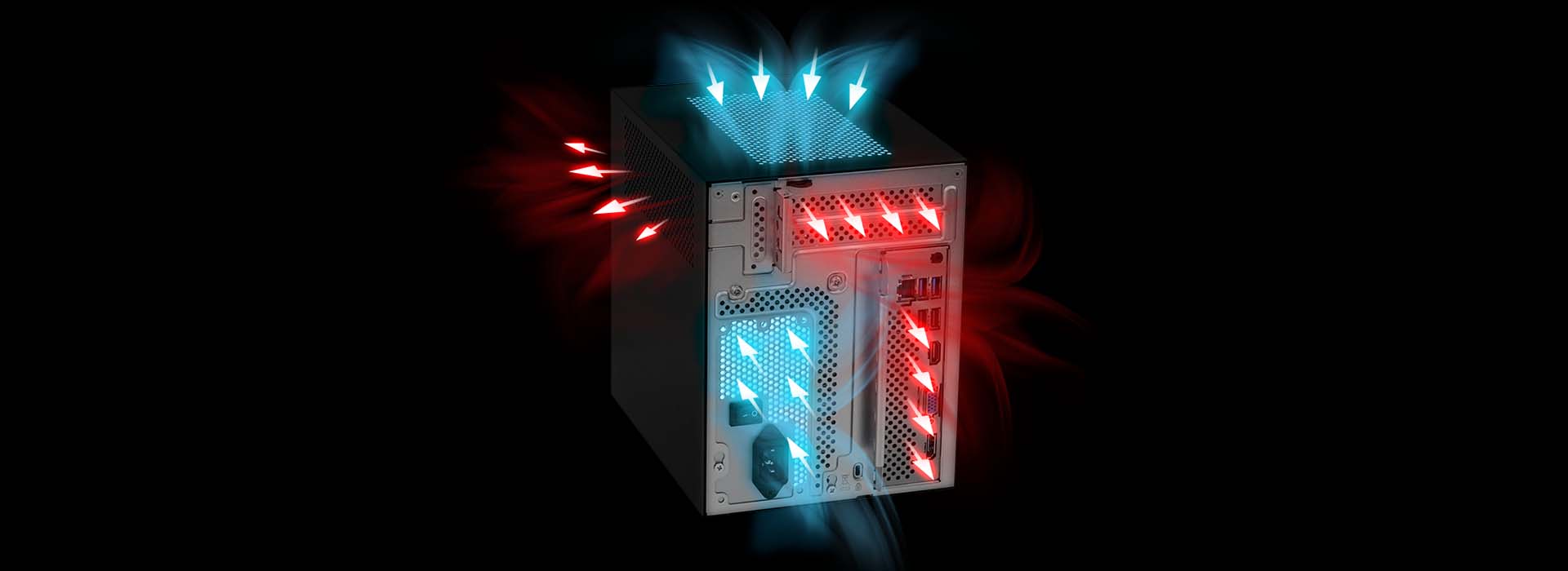 PC Gaming Mini Asrock Deskmeet X600 Ryzen 7 8700F | 8GB | 500GB SSD